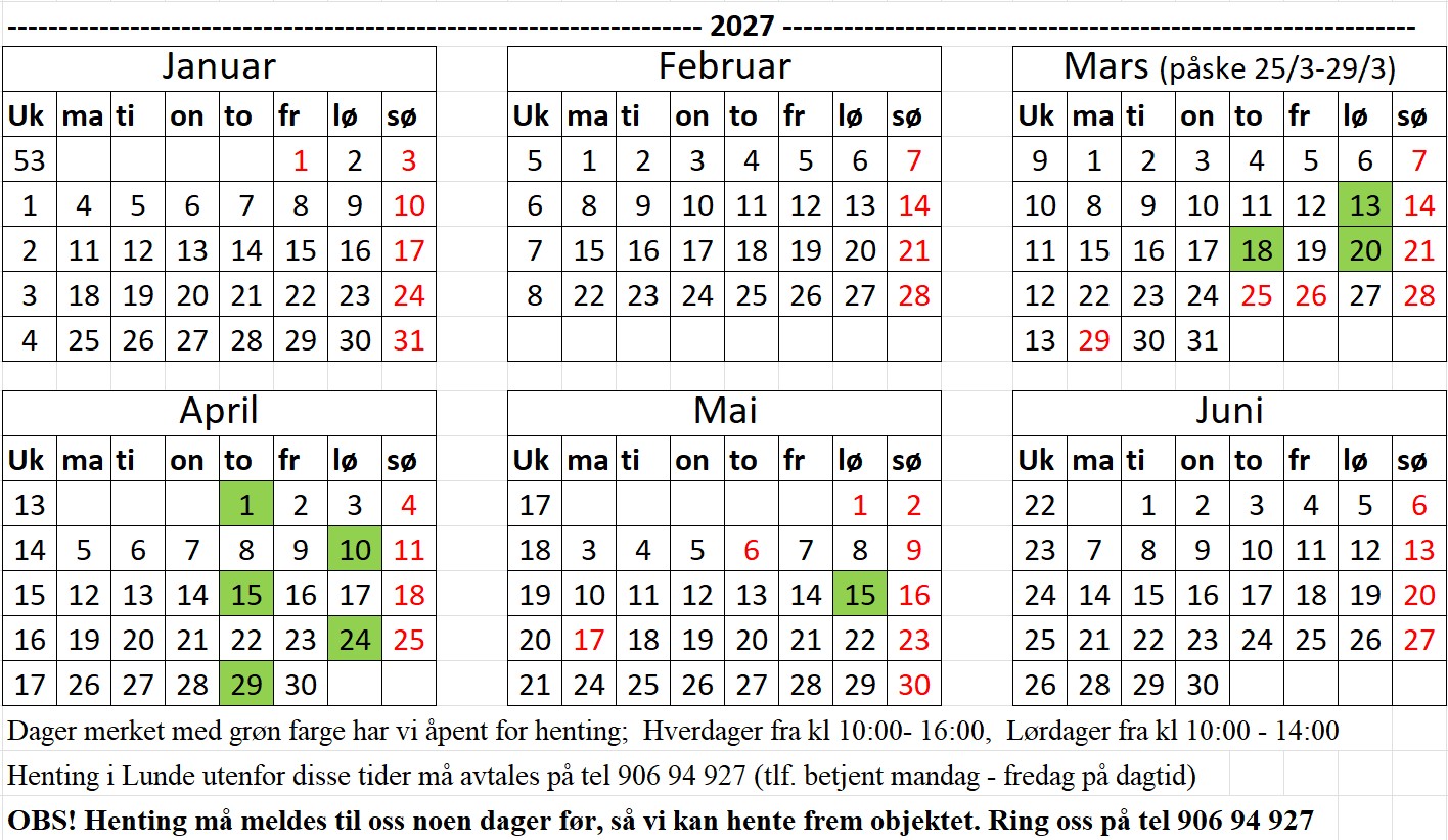 Kalender 2013